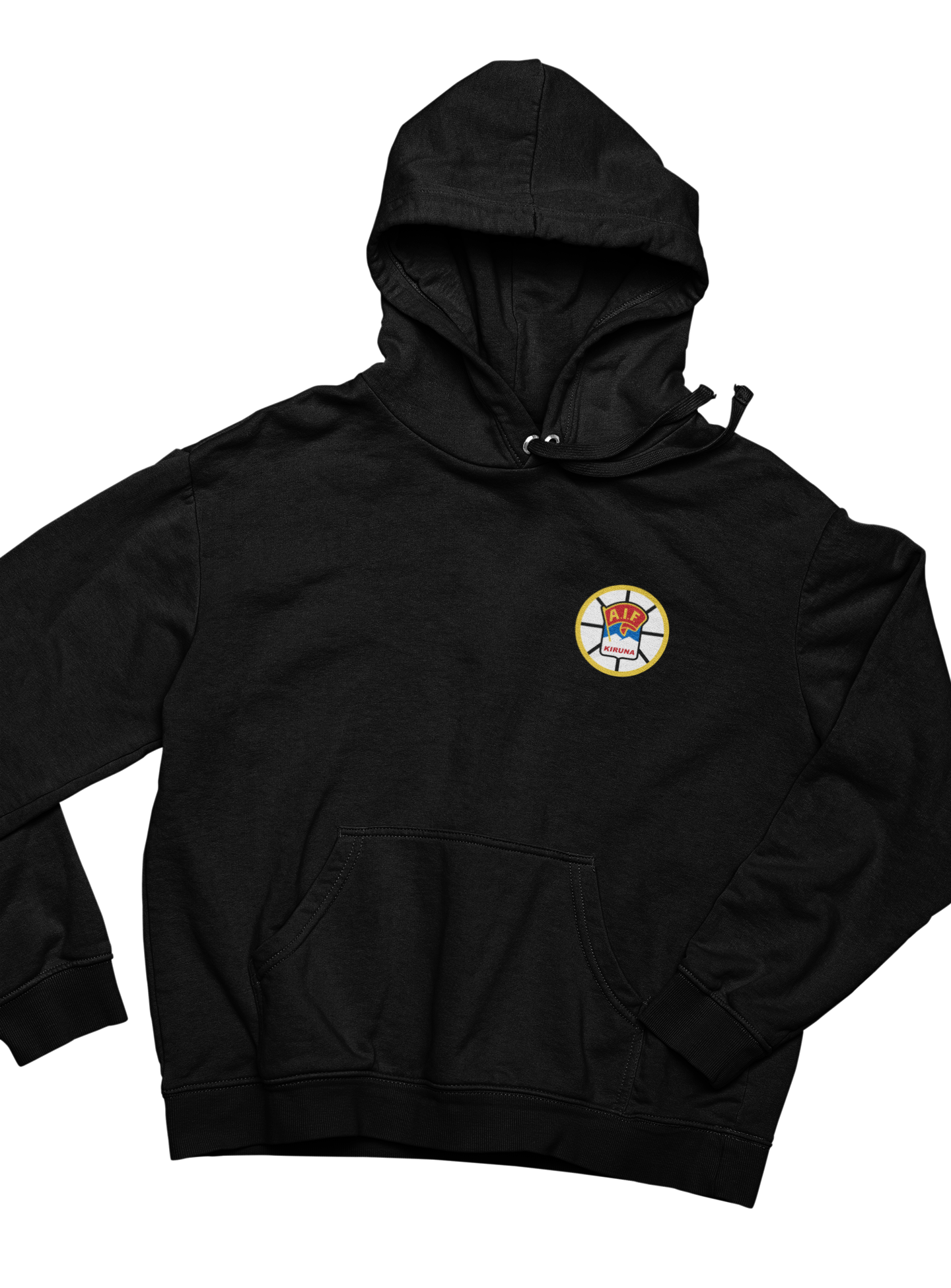AIF Hoodie Liten logo färg