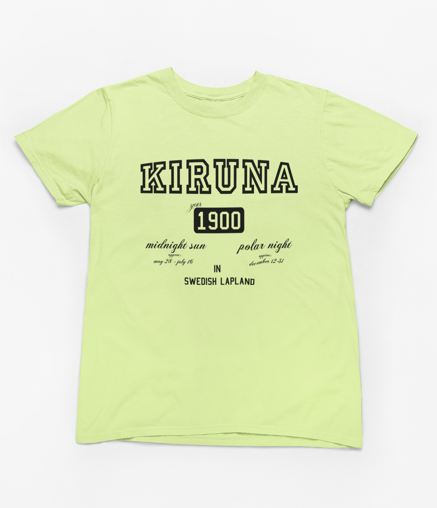 T-shirt Kiruna since 1900