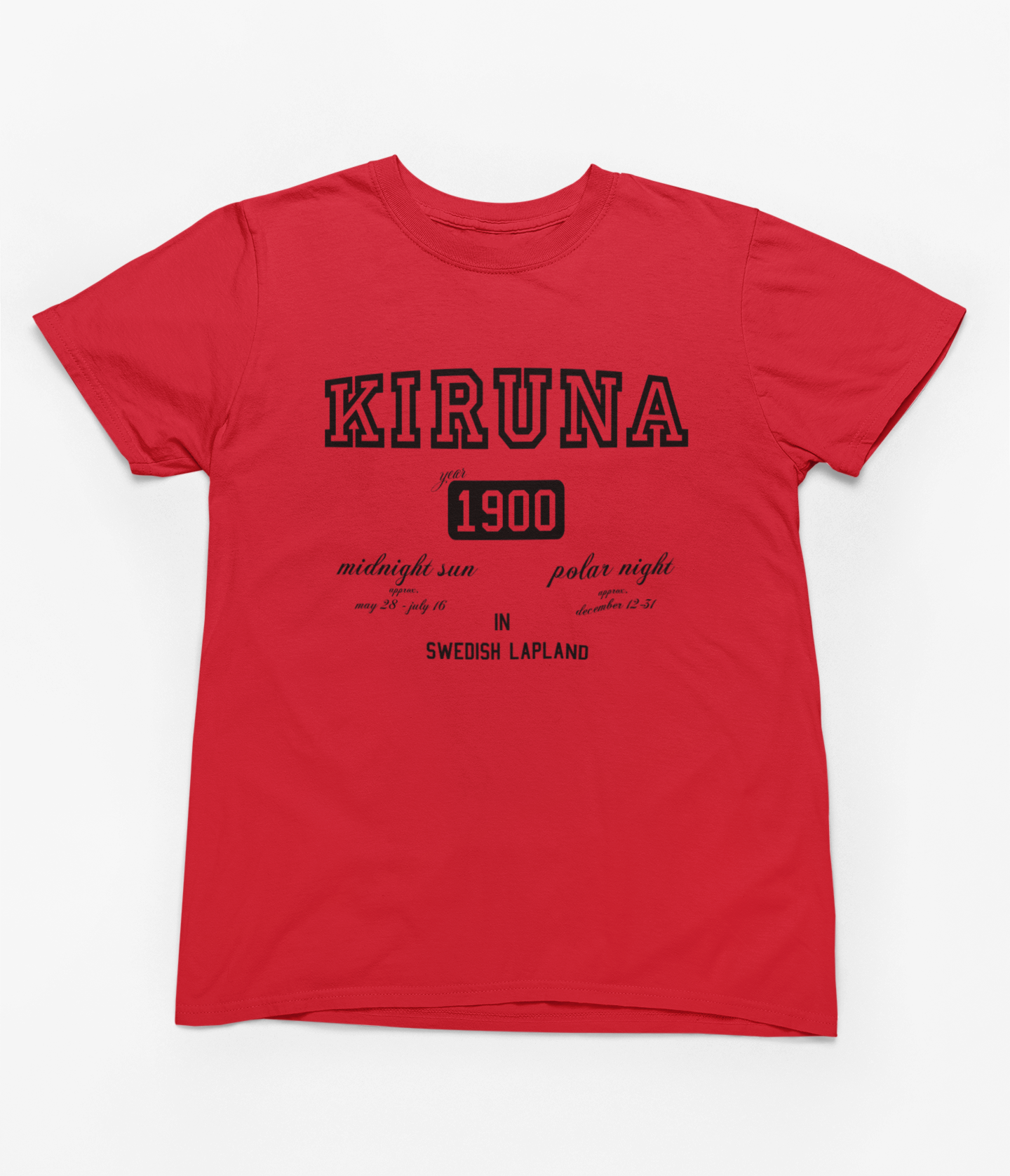 T-shirt Kiruna since 1900